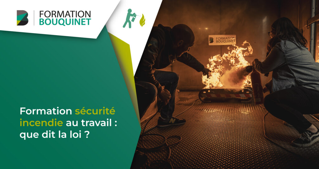 sécurité incendie au travail, que dit la loi