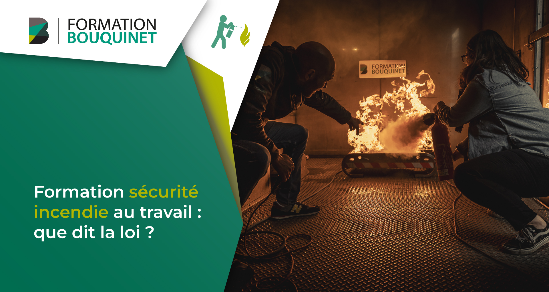 sécurité incendie au travail, que dit la loi