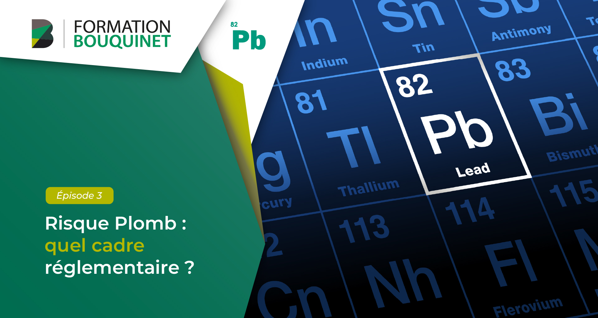 Risque Plomb : quel cadre réglementaire ?
