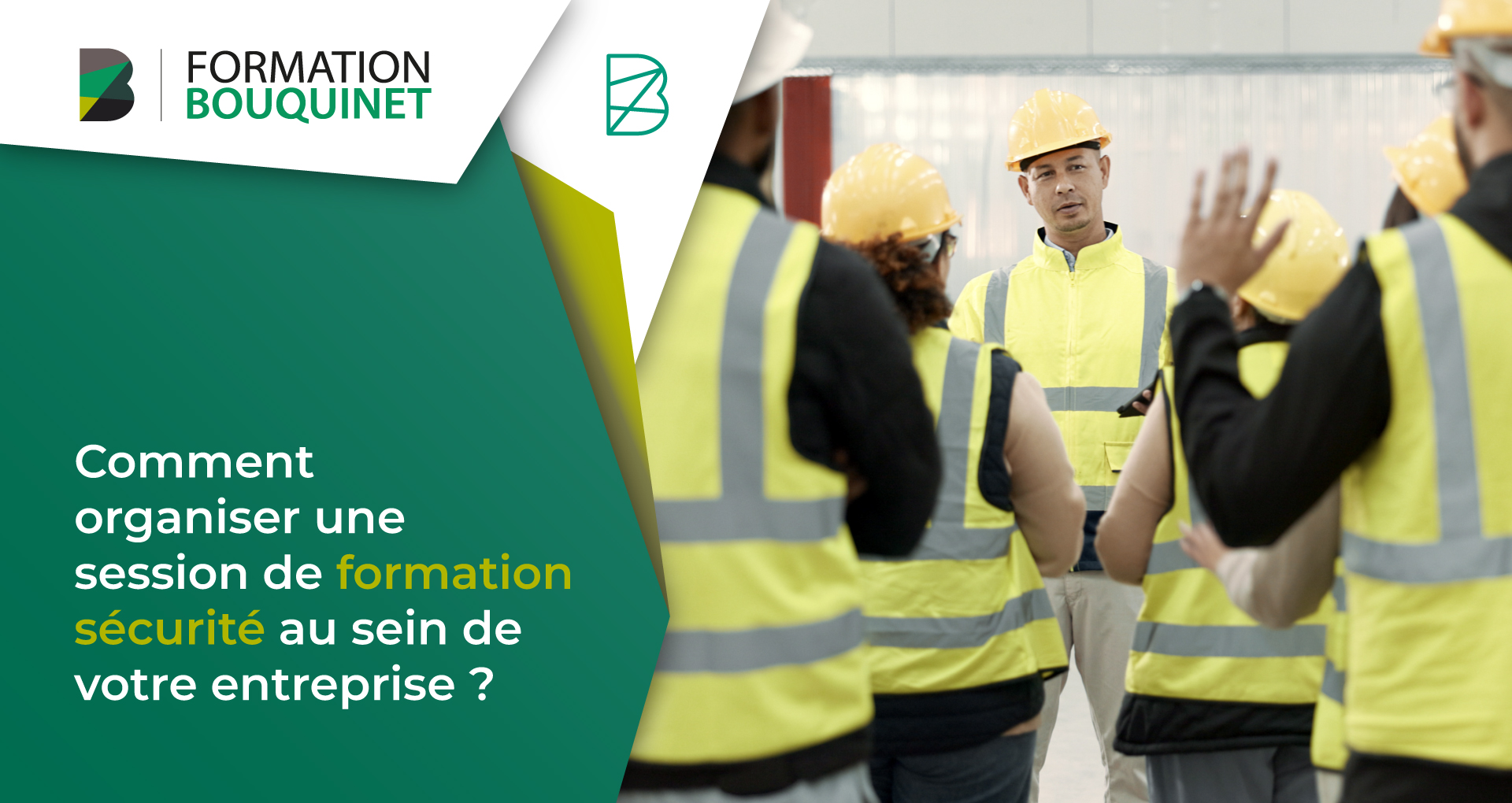 organiser session de formation sécurité